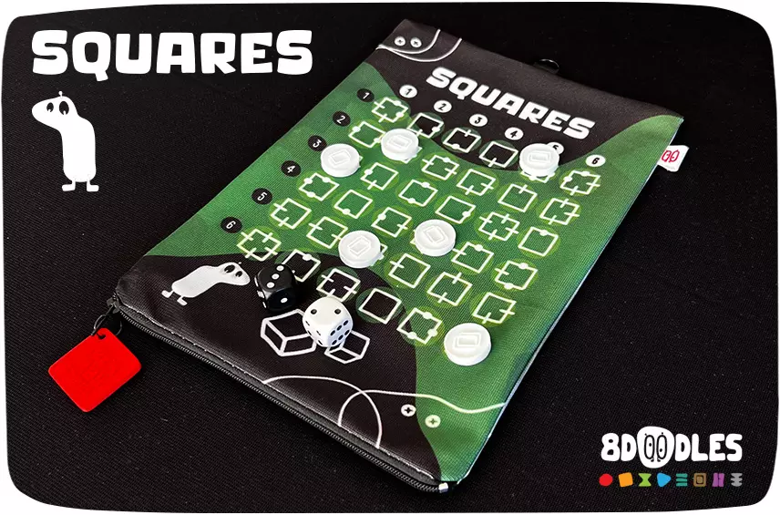 Roll and Write game SQUARES