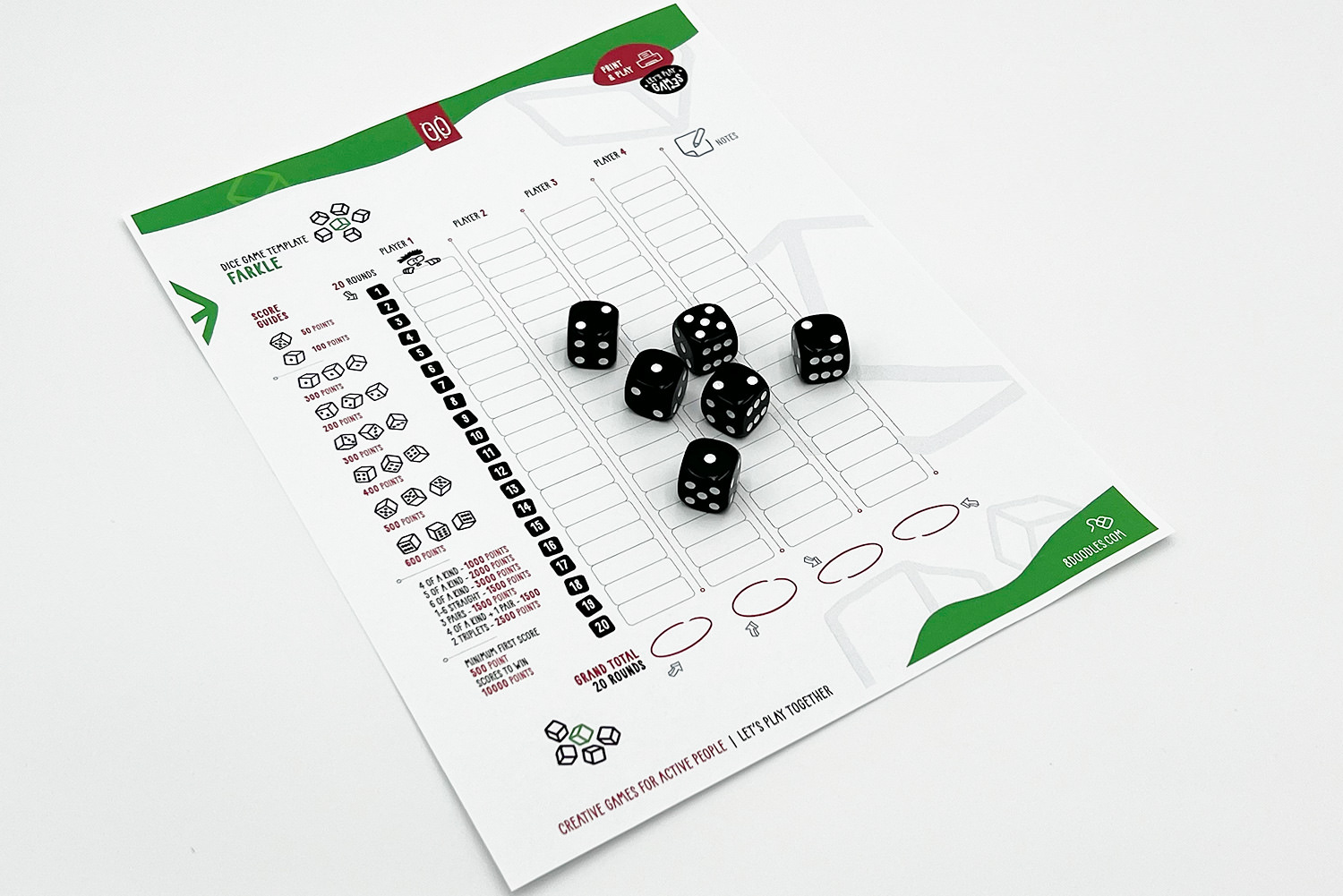 dice-game-template-FARKLE