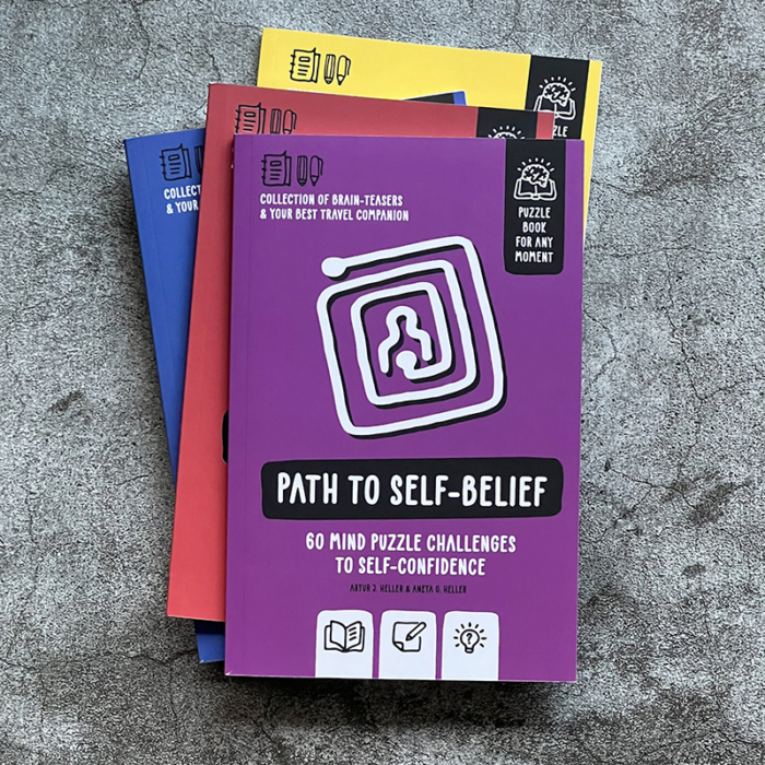 Path to self believe puzzle book