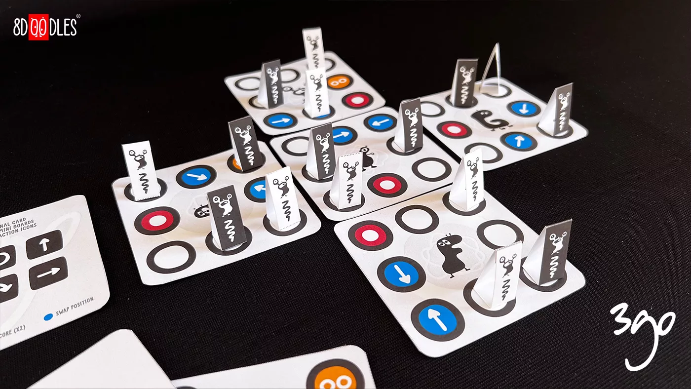 3GO printable DIY board game