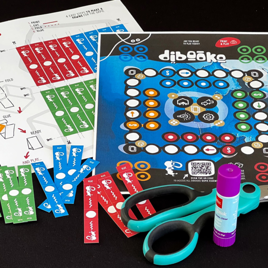 DIBOOKO board game diy printable