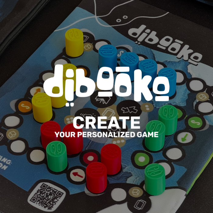 DIBOOKO create your custom and personalized board game