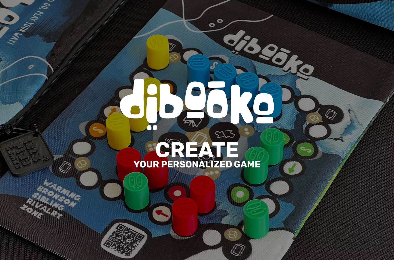 DIBOOKO create your custom and personalized board game