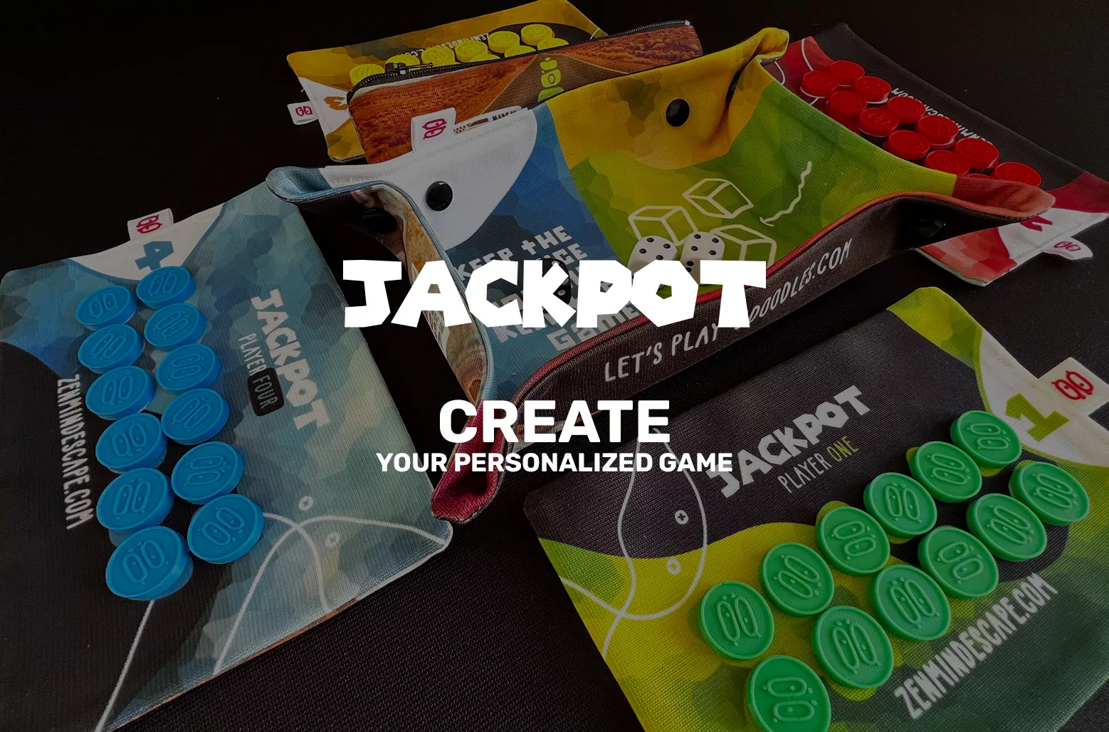 JACKPOT custom and personalized board game