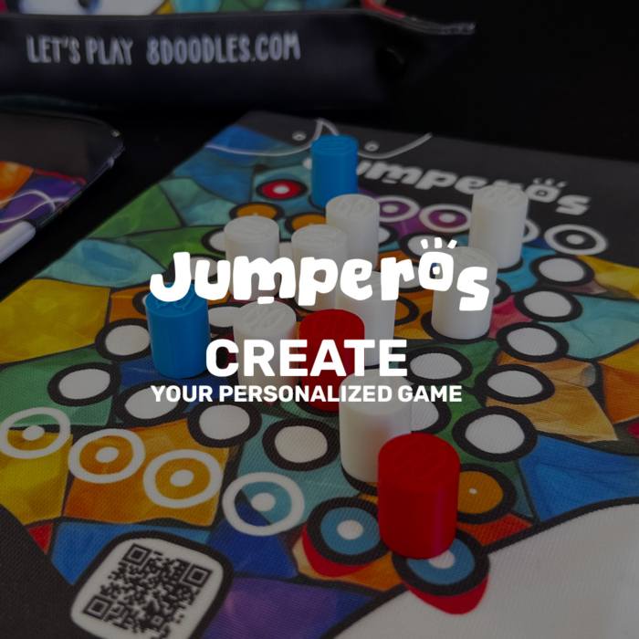 JUMPEROS Classic, Premium, Deluxe - build your custom and personalized board game