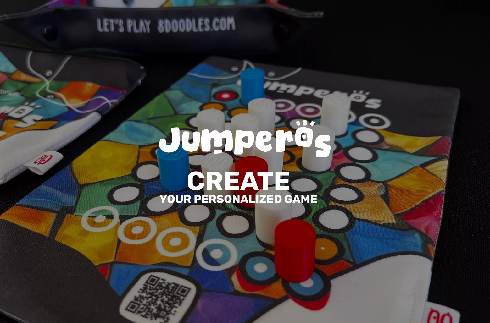 JUMPEROS Classic, Premium, Deluxe - build your custom and personalized board game