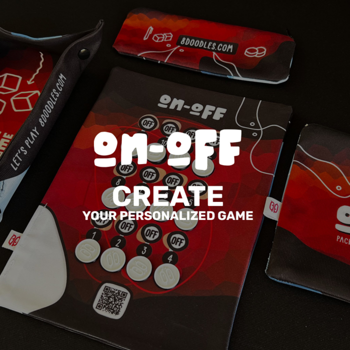 build your custom and personalized board game ON-OFF