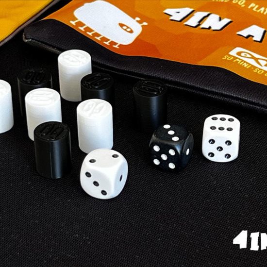 custom and personalized board game 4 IN A ROW