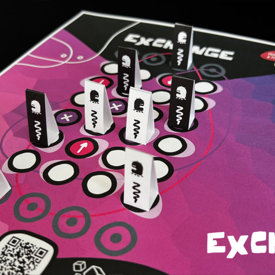 EXCHANGE DIY printable board game