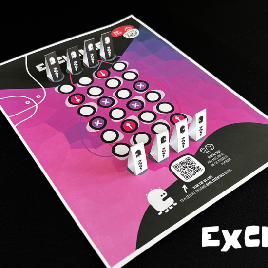 EXCHANGE DIY printable board game