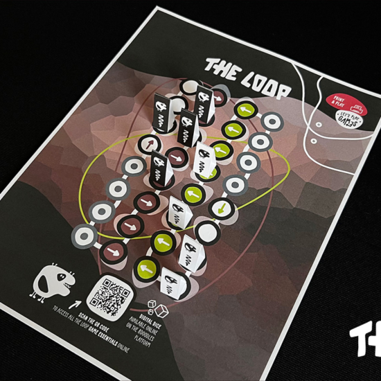 DIY printable THE LOOP board game