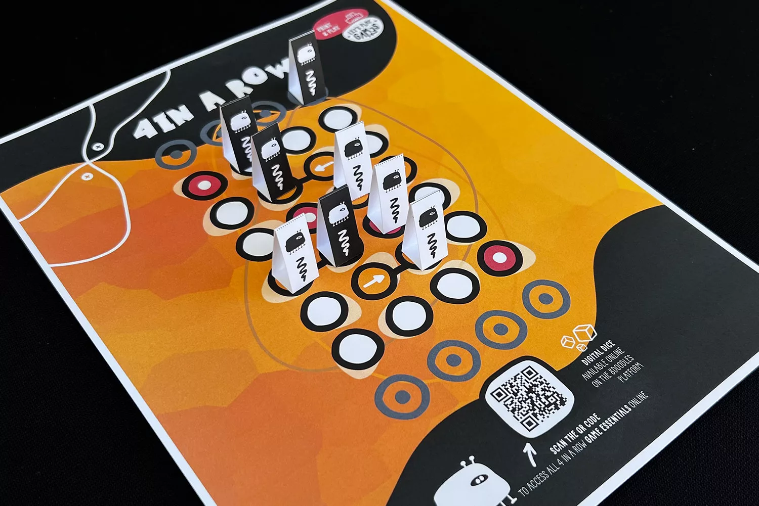 4 IN A ROW DIY Printable Edition