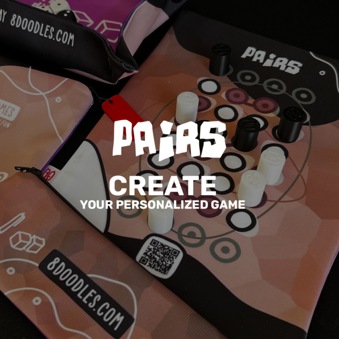 PAIRS custom and personalized board game - essential, premium, deluxe and premium edition