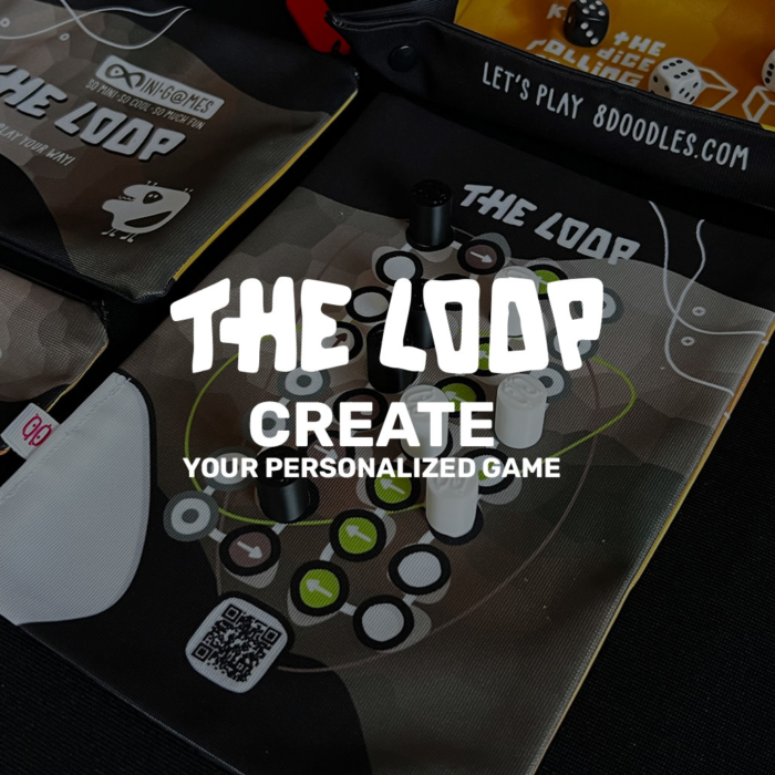 create and build your custom and personalized board game THE LOOP