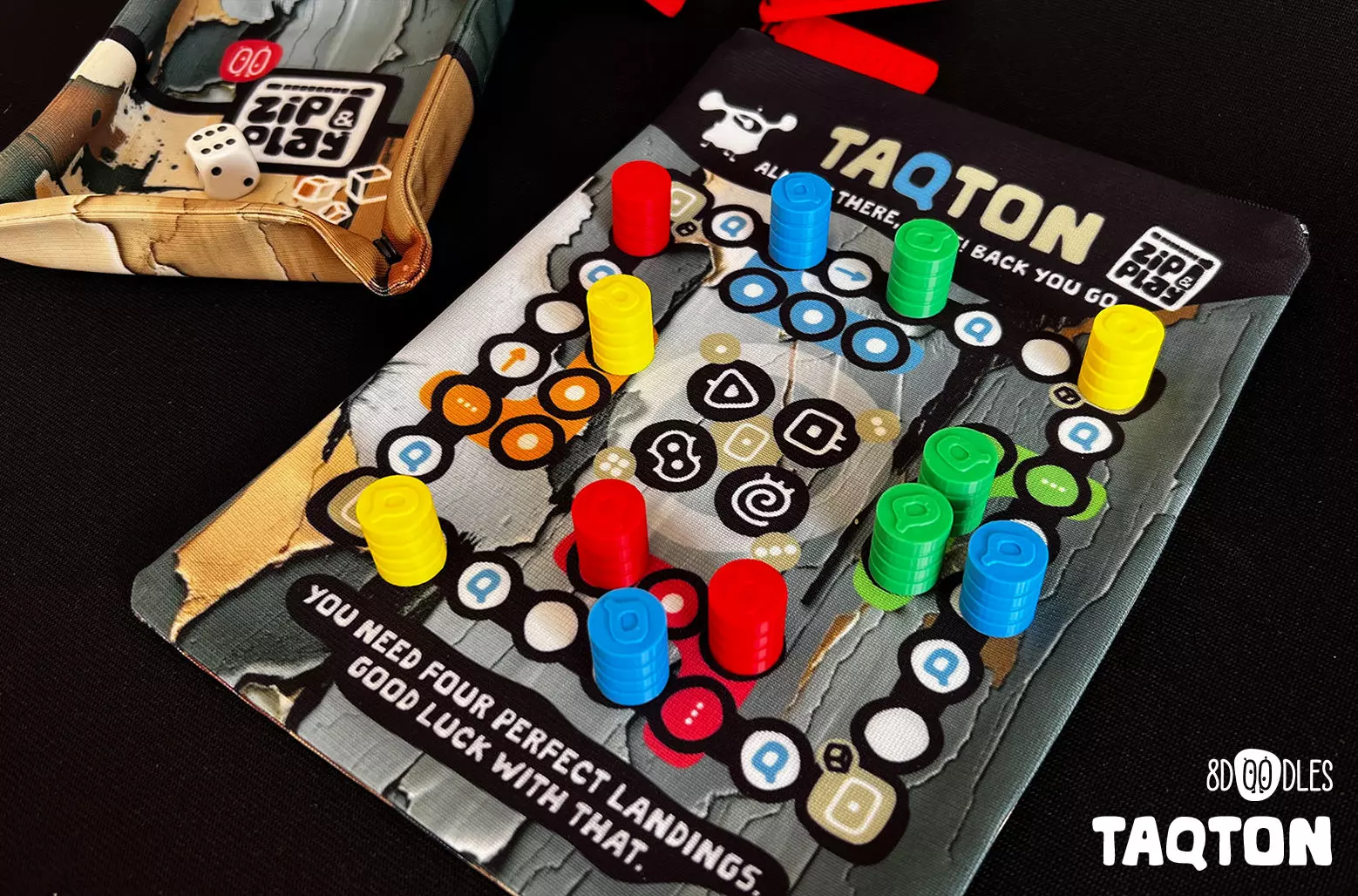 TAQTON - personalized board games by 8doodles