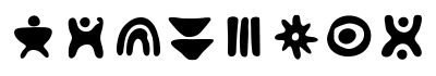 AZTEQIS game board symbols