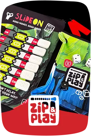 ZIP AND PLAY Personalized board games by 8doodles