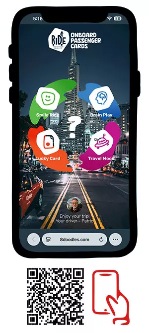 RIDE ONBOARD PASSENGER CARDS