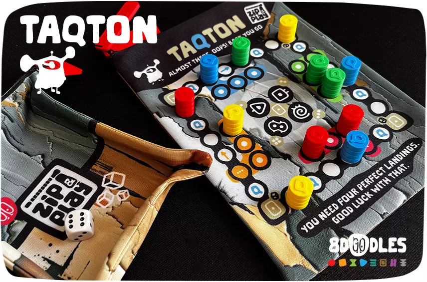 Personalized board game TAQTON by 8doodles