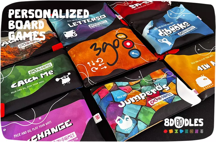 Personalized board games - how we do it at 8doodles