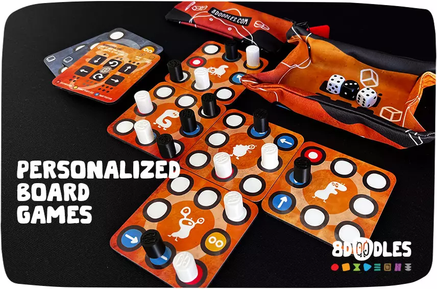 Personalized board games - how we do it at 8doodles