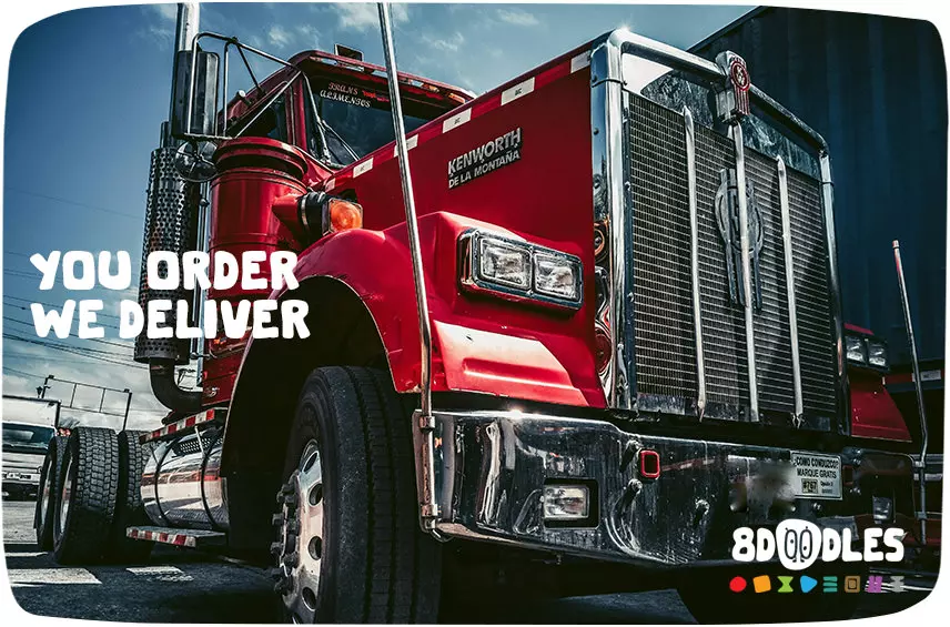 You order - we deliver - 8doodles shipping