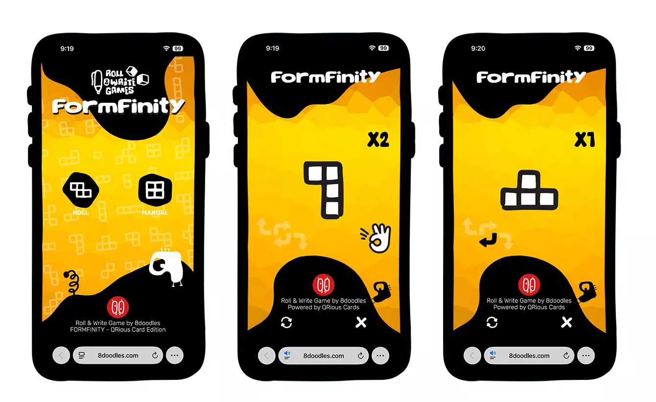 FORMFINITY Digital Edition QRious Cards