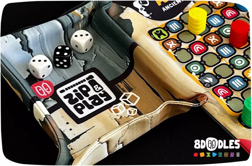 ZIP & PLAY SYSTEM personalized board games by 8doodles