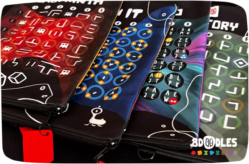 ZIP & PLAY SYSTEM personalized board games by 8doodles