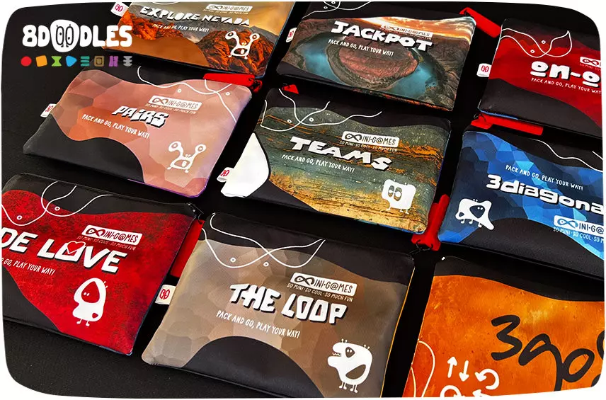 ZIP & PLAY SYSTEM personalized board games by 8doodles