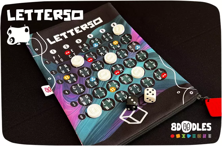 Roll and Write game LETTERSO