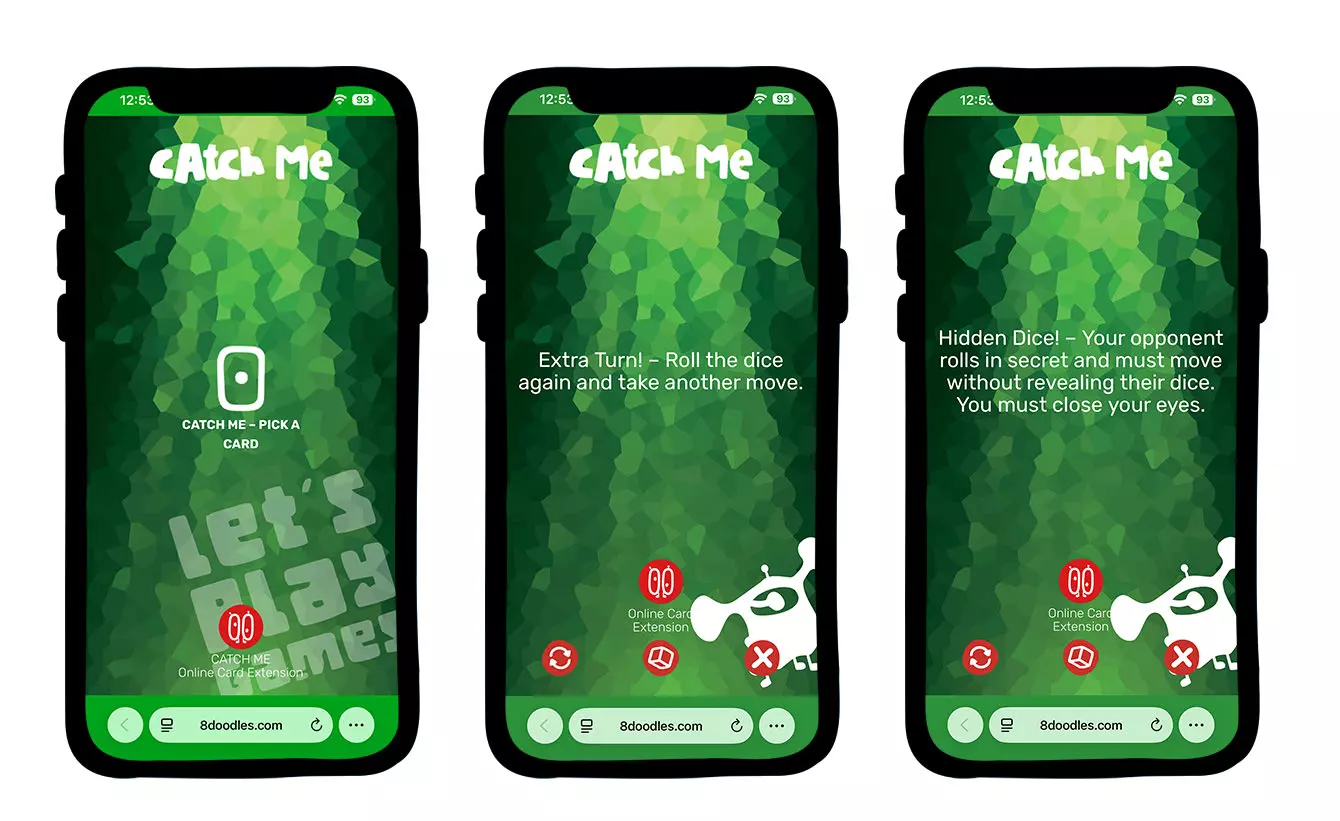 Online Card Extension for CATCH ME Print & Play game