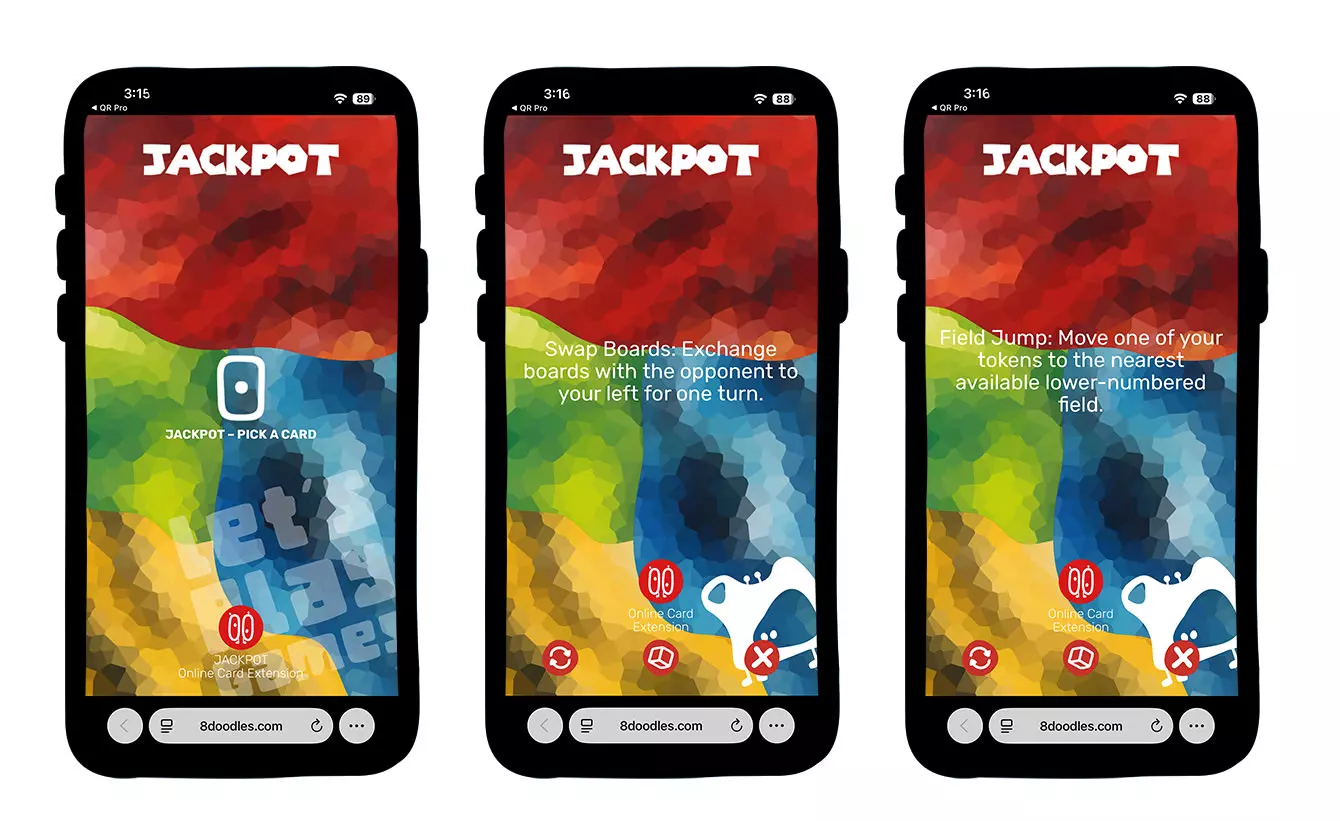 Online Card Extension for JACKPOT Print & Play game