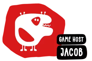 Gme Host JACOB for THE LOOP Print & Play game by 8doodles